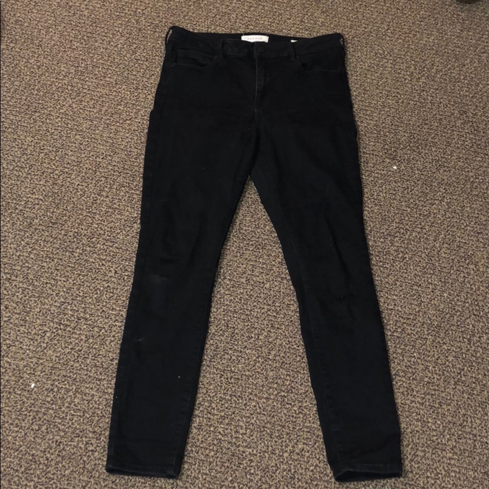 Pacsun Black Mid-rise Skinny Jeans